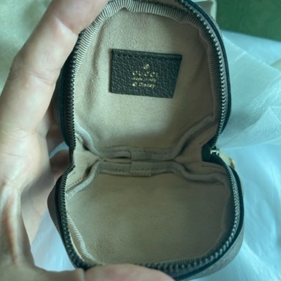 GUCCI GG Disney X Donald Duck Zip Around Marmont Brown Italy Authentic NEW - Picture 7 of 9